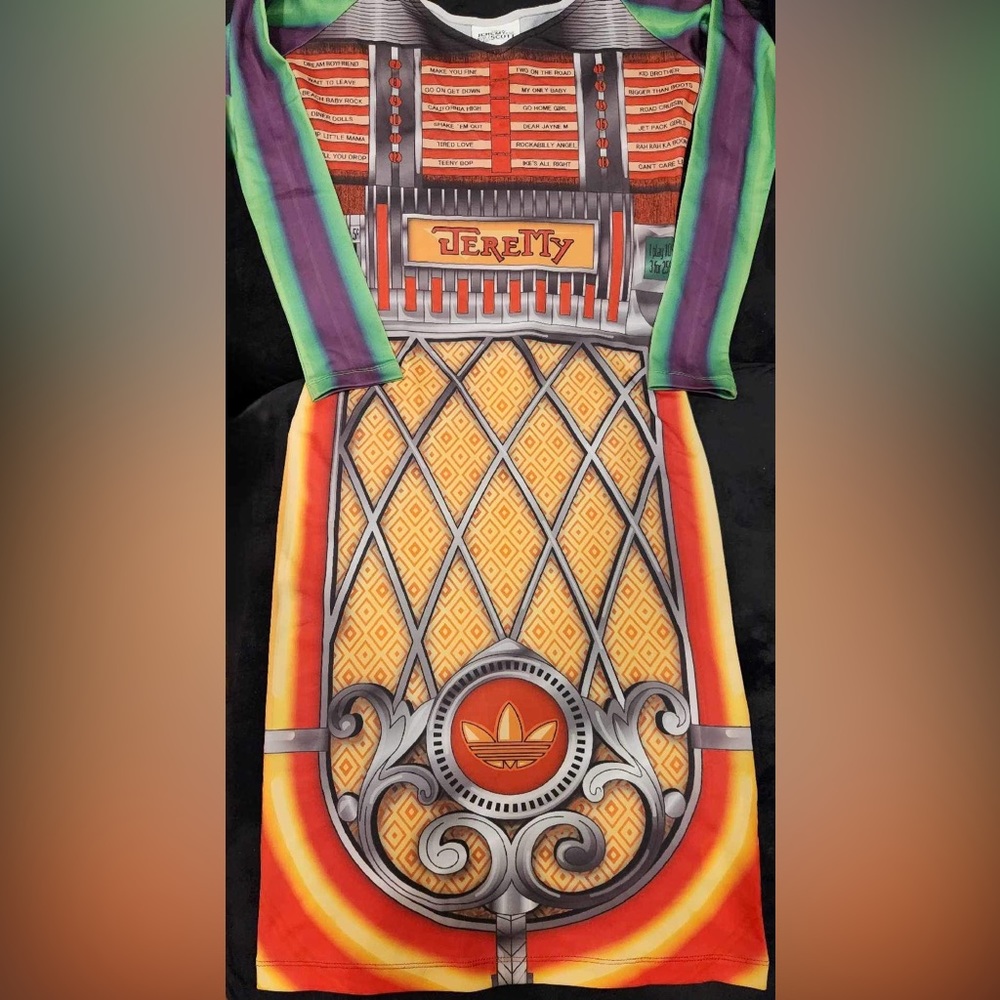 Jeremy Scott for Adidas Jukebox Dress - Picture 2 of 7